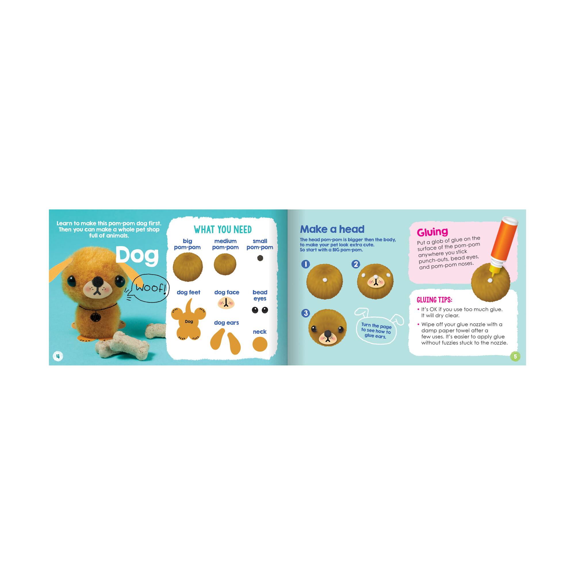 Klutz Jr. My Pom-Pom Pet Shop